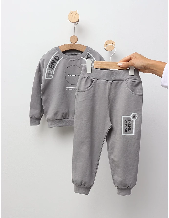 Trening Stay Positive in Town, gri picture - 3