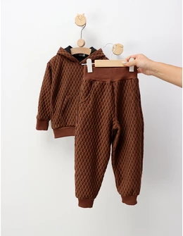 Trening Winter Warm Fashion, maro