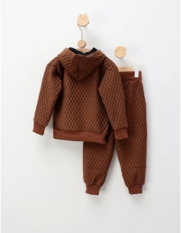 Trening Winter Warm Fashion, maro