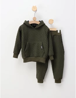 Trening Winter Warm Fashion, verde