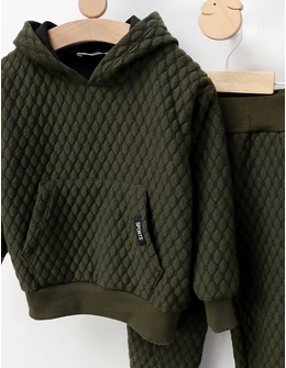 Trening Winter Warm Fashion, verde