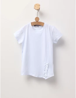 Tricou fete, Perfect Fit, alb