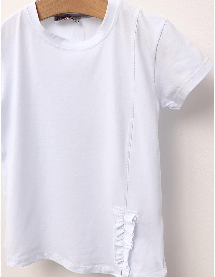 Tricou fete, Perfect Fit, alb picture - 3