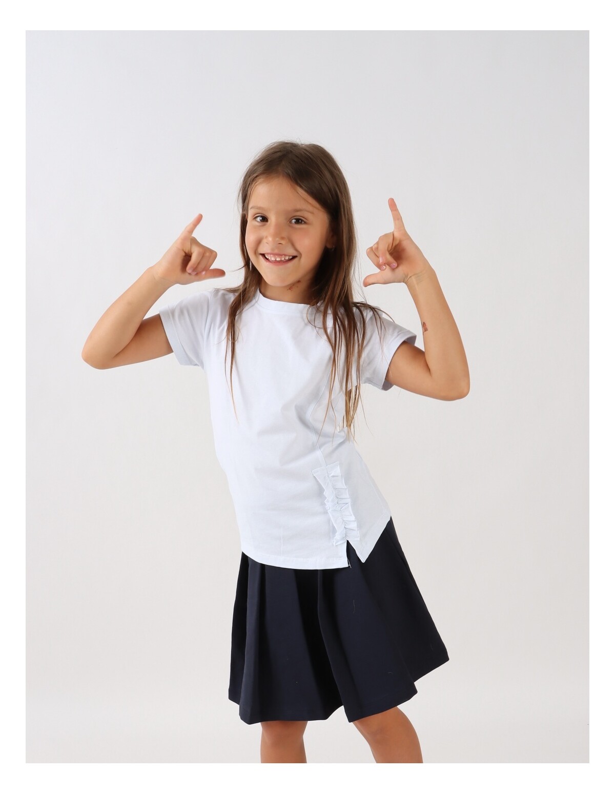 Tricou fete, Perfect Fit, alb