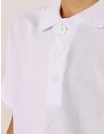 Tricou pentru copii POLO Molet, alb picture - 8