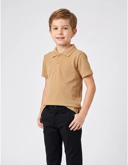 Tricou pentru copii POLO Molet, bej