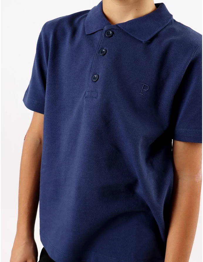 Tricou pentru copii POLO Molet, bleumarin picture - 3