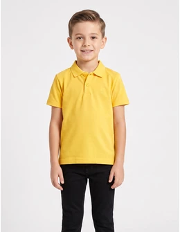 Tricou pentru copii POLO Molet, galben intens