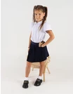 Tricou pentru fetite stil POLO model alb picture - 2