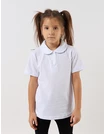 Tricou Polo fetite alb picture - 1