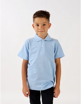 Tricou Polo Junior bleu