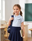 Tricou polo, School, alb picture - 1