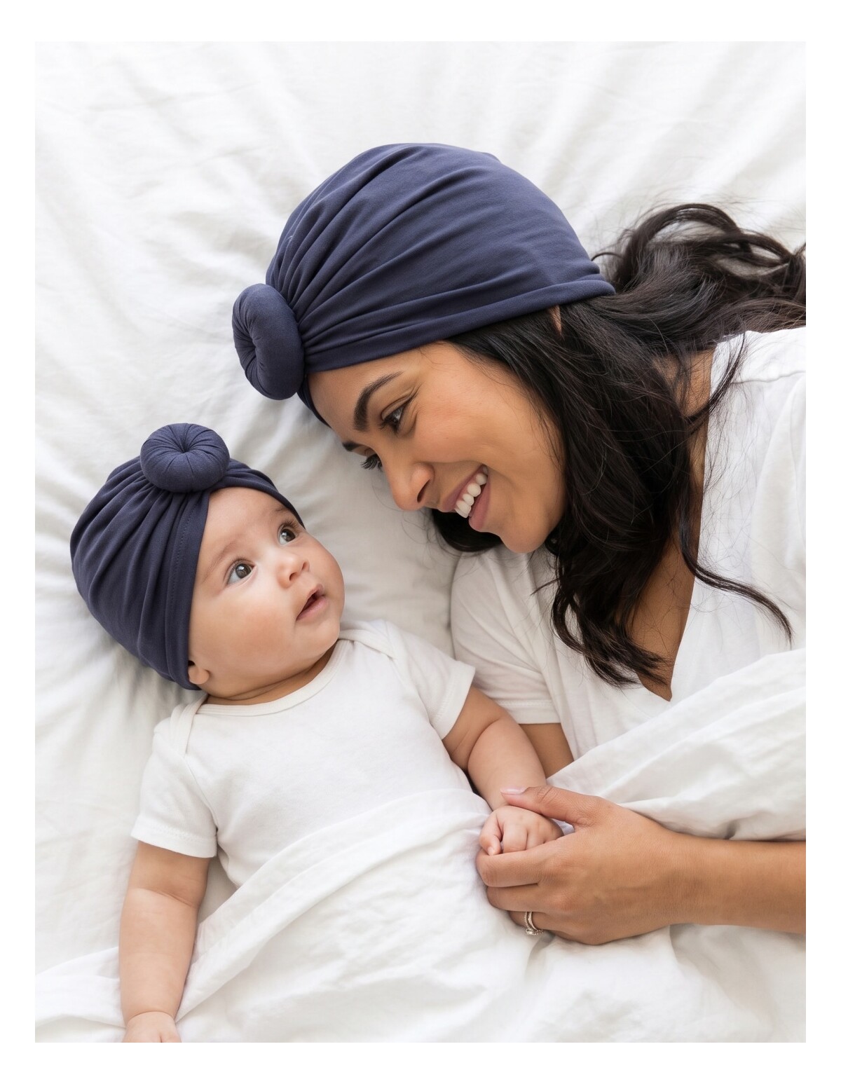 Turban MAMA-COPIL bleumarin M6