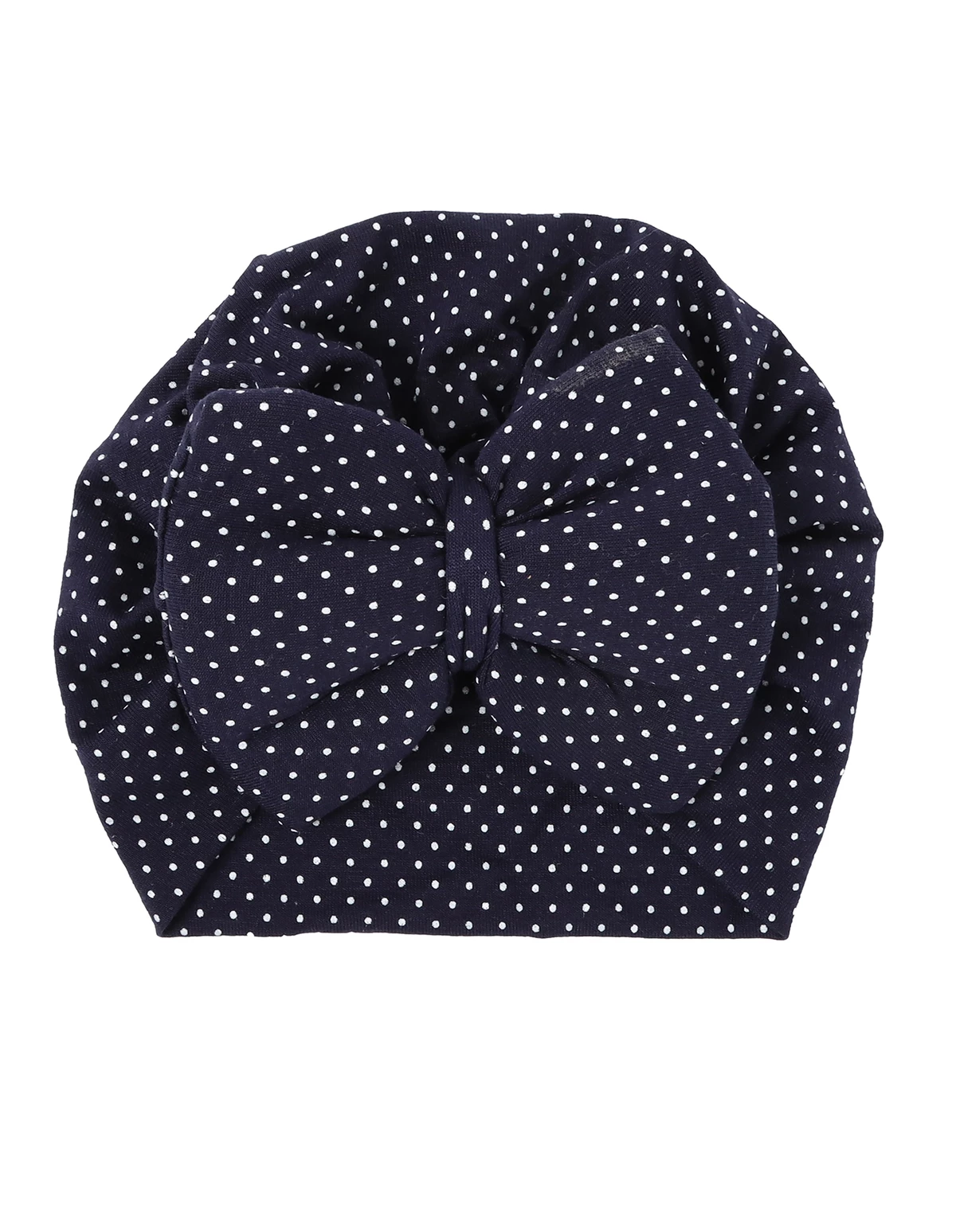 Turban Rasha bleumarin cu buline