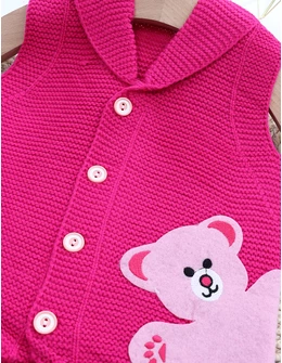 Vesta HIDEN BEAR ciclam 2
