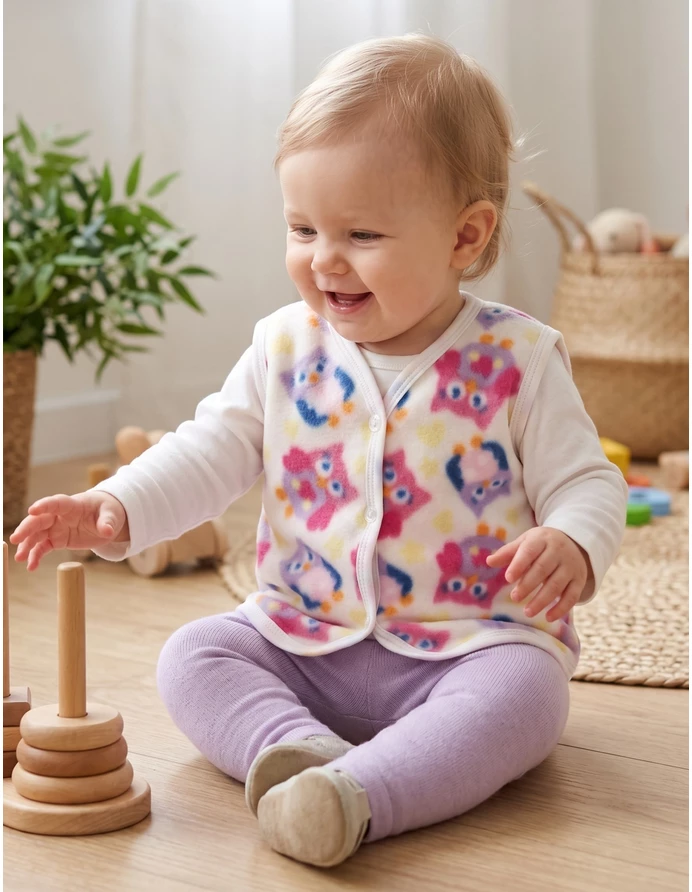Vesta polar bebe multicolor bufnite picture - 2