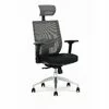 Scaun ergonomic Admiral negru/gri cu funcție MULTIBLOCK și tetieră reglabilă picture - 2