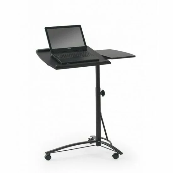 Masă laptop B14 neagră 73x40x63–93 cm, înălțime reglabilă și suport stabil picture - 3