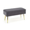 Banca Velva Gri 78x42x37 cm picture - 1