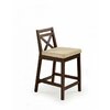 Borys Low Scaun Bar, Culoare: Nuc Negru / Vila 2 picture - 5