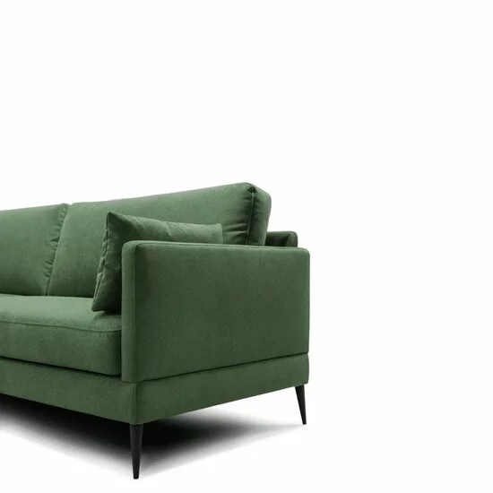 Canapea Anton, Fixă Cu Linii Rotunjite, Confort Sporit, 225x94x85 cm, Culoare La Alegere picture - 3