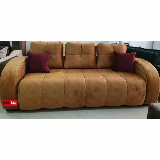 Canapea extensibilă Madrid, culoare personalizabila - 235x106 cm, saltea cu spumă poliuretanică, confort premium picture - 11