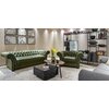 Canapea  Extensibila London Chesterfield 3 Locuri 228x106 cm picture - 3