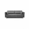 Canapea extensibilă Rico, design modern curbat, tapițerie boucle, 224x114x91 cm, diverse culori picture - 3