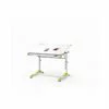 Birou Collorido copii, Culoare: Alb / Verde / Roz cu blat reglabil și accesorii colorate picture - 2
