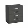 Comodă Genewa 1, design rustic Dab Canyon, PAL melaminat, 80x45x83 cm, stejar picture - 8