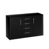 Comoda Genewa 2 140x45x83 cm stejar picture - 3