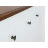 Comoda Kalio KOM2D3S 163x41.5x91 cm Alb lucios /Salcam auriu picture - 4