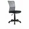 Scaun Dingo, design modern cu spătar curbat, structură metalică, 41x56x86 cm, gri/negru picture - 2