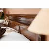Dormitor Philadelphia din lemn masiv paltin și tei cu intarsii din furnir natural și decor sculptat manual picture - 4