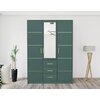 Dulap Bali 2 D3 147x58x200 cm Verde picture - 2