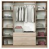 Dulap  Bali D4 196x58x200 cm Alb picture - 2