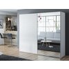 Dulap Vigo 250x65x215 cm Alb picture - 1