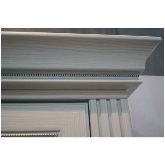 Dulap White 3D(2S) 176x63.5x221 cm  Frasin alb/ Pin Argintiu picture - 5