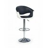 H46 Scaun Bar Culoare: Alb / Negru 60/46/93 - 115 cm picture - 1