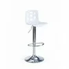 Scaun bar H48, minimalist și compact, structură metalică, 37x36x83 cm, alb picture - 2