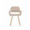 Scaun K283 Bej 56x56x80 cm picture - 2