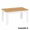 Living Lanzette, Set Mobilier Modern, PAL Melaminat, Alb cu Lemn Natur picture - 11