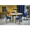Masă Ringo extensibilă, cu blat din MDF laminat, 102-142x102x76 cm, culoare la alegere picture - 1