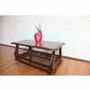 Măsuță cafea Sorana, design elegant, MDF, 110x65x46 cm, maro picture - 2