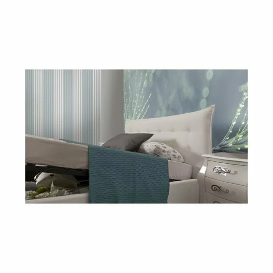 Pat Frankurt, somieră fixă metalică, cadru lemn masiv și PAL, 160x200 cm, diverse culori picture - 2