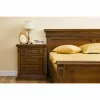Dormitor Diana, set complet (dulap 4 uși, comodă 3S, 2 noptiere, pat 160), lemn masiv fag + tei, PAL/MDF furniruit nuc, saltea 160x200 cm, finisaj la alegere picture - 3