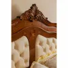 Dormitor Milly complet din lemn masiv paltin, tei, panel și MDF, cu intarsii din furnir de nuc, mahon și cireș picture - 2