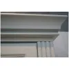 Dulap White 2D, 2 uși, MDF frezat și PAL melaminat, 126x63.5x221 cm, frasin alb și pin argintiu picture - 3