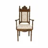 Scaun Sonia cu brațe 46x48x100 cm din lemn masiv și tapițerie confortabilă picture - 1