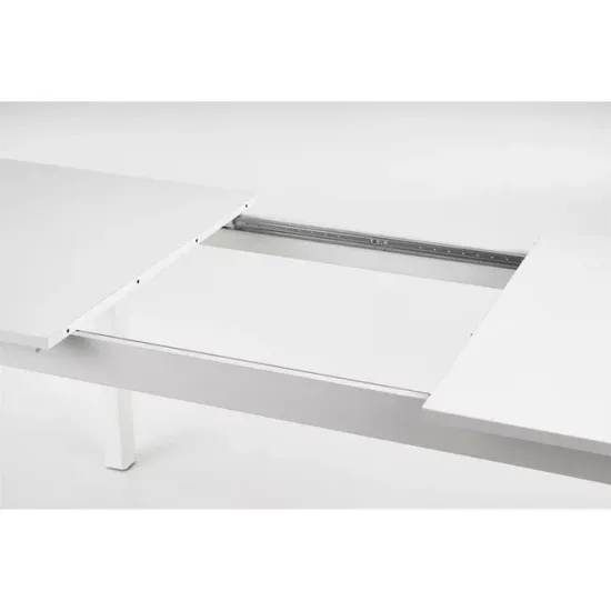 Masă Florian extensibilă, design modern, blat MDF, structură PAL laminat, 160-228x90x78 cm, alb picture - 5